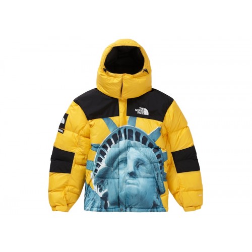 Supreme The North Face Statue of Liberty Baltoro Jacket Yellow