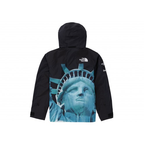 Оригинальный шмот Supreme The North Face Statue of Liberty Mountain Jacket Black - 70см