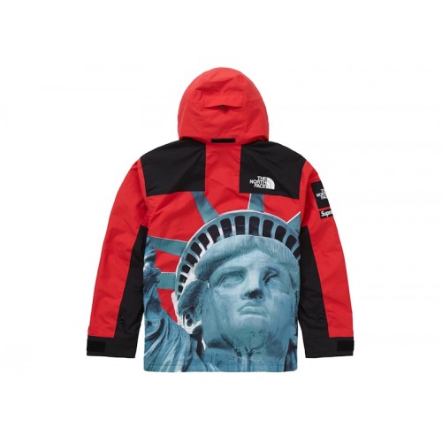Supreme The North Face Statue of Liberty Mountain Jacket Red Supreme The North Face Statue of Liberty Mountain Jacket Red