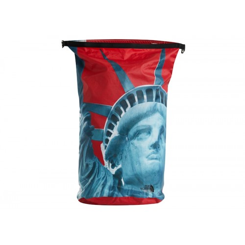 Supreme The North Face Statue of Liberty Waterproof Backpack Red Supreme The North Face Statue of Liberty Waterproof Backpack Red