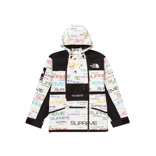 Оригинальный шмот Supreme The North Face Steep Tech Apogee Jacket White - 70см