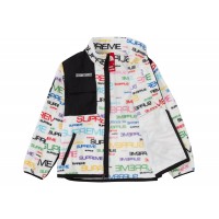 Supreme The North Face Steep Tech Fleece Jacket White