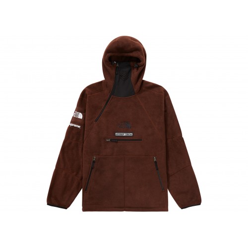 Оригинальный шмот Supreme The North Face Steep Tech Fleece Pullover Brown