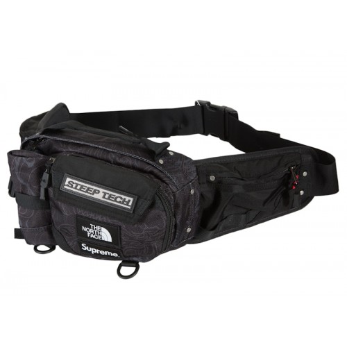 Supreme The North Face Steep Tech Waist Bag Black Dragon