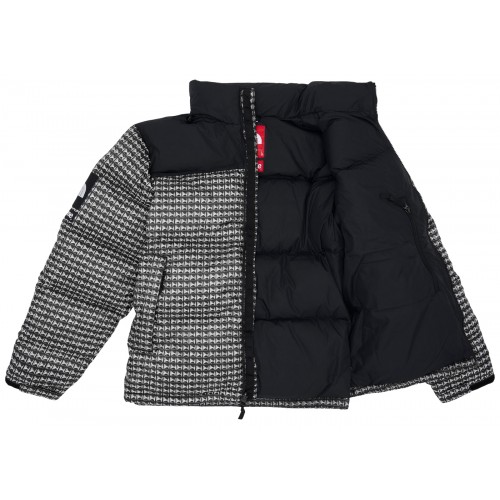 Оригинальный шмот Supreme The North Face Studded Nuptse Jacket Black - 70см