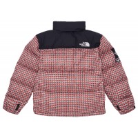 Supreme The North Face Studded Nuptse Jacket Red