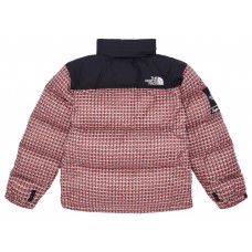 Supreme The North Face Studded Nuptse Jacket Red