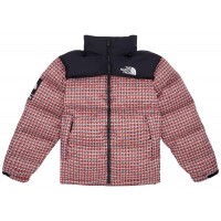 Supreme The North Face Studded Nuptse Jacket Red
