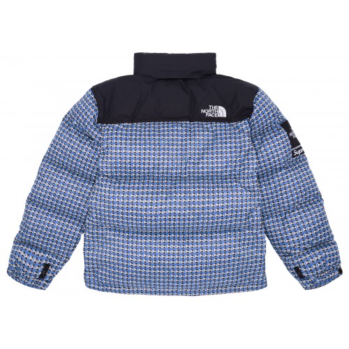 Оригинальный шмот Supreme The North Face Studded Nuptse Jacket Royal - 70см