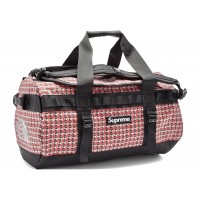 Supreme The North Face Studded Small Base Camp Duffle Bag Red