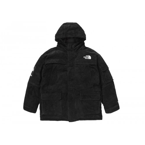 Supreme The North Face Suede 600-Fill Down Parka Black