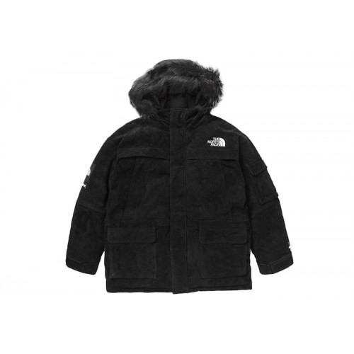 Supreme The North Face Suede 600-Fill Down Parka Black