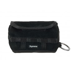 Supreme The North Face Suede Base Camp Duffle Keychain Black