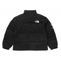 Supreme The North Face Suede Nuptse Jacket Black
