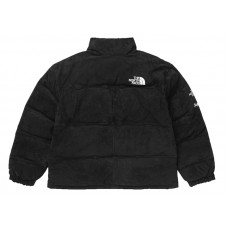 Supreme The North Face Suede Nuptse Jacket Black