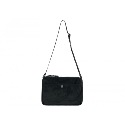 Supreme The North Face Suede Shoulder Bag Black