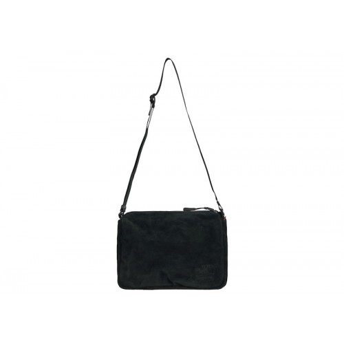 Supreme The North Face Suede Shoulder Bag Black