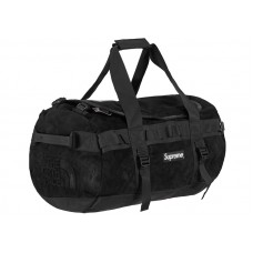 Supreme The North Face Suede Small Base Camp Duffle Bag Black