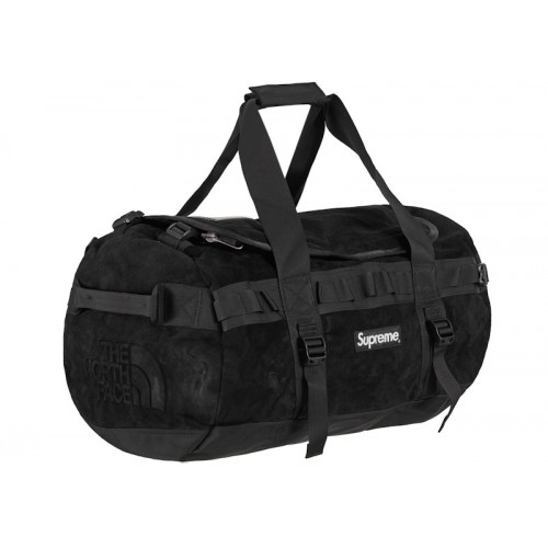 Supreme The North Face Suede Small Base Camp Duffle Bag Black