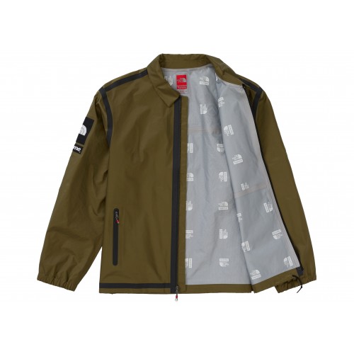 Оригинальный шмот Supreme The North Face Summit Series Outer Tape Seam Coaches Jacket Olive - 70см
