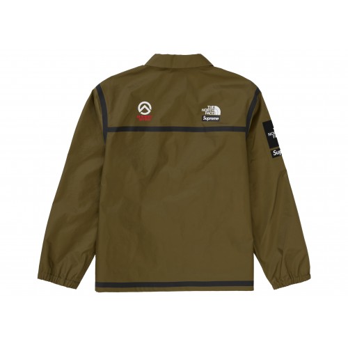 Оригинальный шмот Supreme The North Face Summit Series Outer Tape Seam Coaches Jacket Olive - 70см