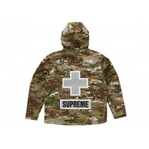 Оригинальный шмот Supreme The North Face Summit Series Rescue Mountain Pro Jacket Multi Camo - 70см