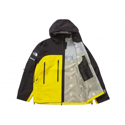 Оригинальный шмот Supreme The North Face Taped Seam Shell Jacket Yellow - 70см