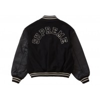 Supreme Tiger Varsity Jacket Black
