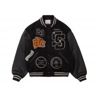 Supreme Tiger Varsity Jacket Black