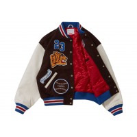 Supreme Tiger Varsity Jacket Brown