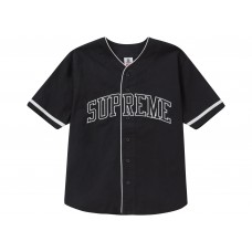 Supreme Timberland Baseball Jersey Black