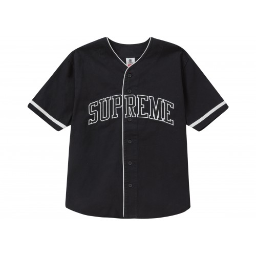 Оригинальный шмот Supreme Timberland Baseball Jersey Black - 70см
