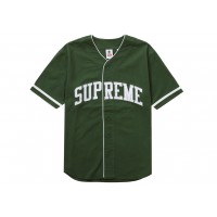 Supreme Timberland Baseball Jersey Green