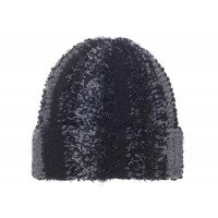 Supreme Tinsel Stripe Beanie Black