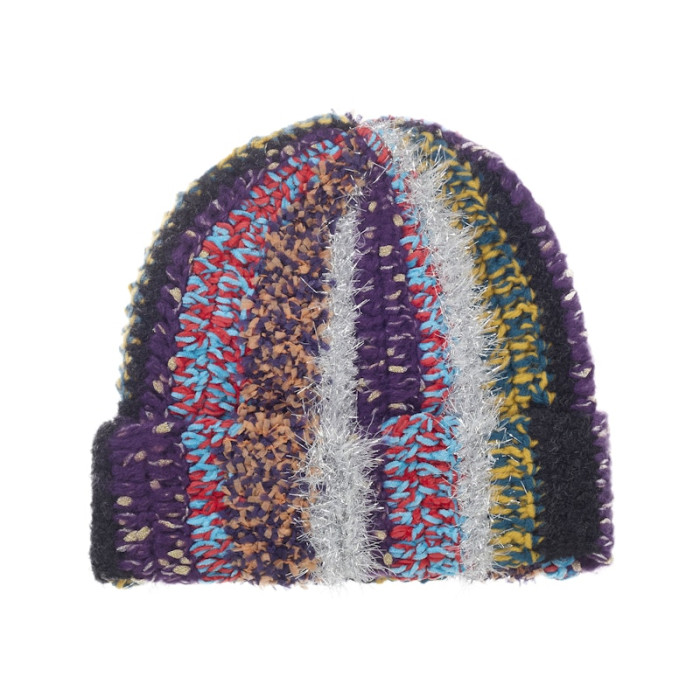 Supreme Tinsel Stripe Beanie Multicolor Supreme Tinsel Stripe Beanie Multicolor