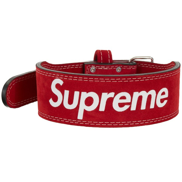 Атлетический пояс Supreme Titan Weight Belt Red Атлетический пояс Supreme Titan Weight Belt Red