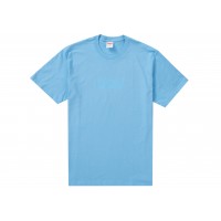 Supreme Tonal Box Logo Tee Bright Blue
