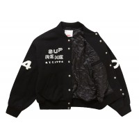 Supreme Tourist Varsity Jacket Black