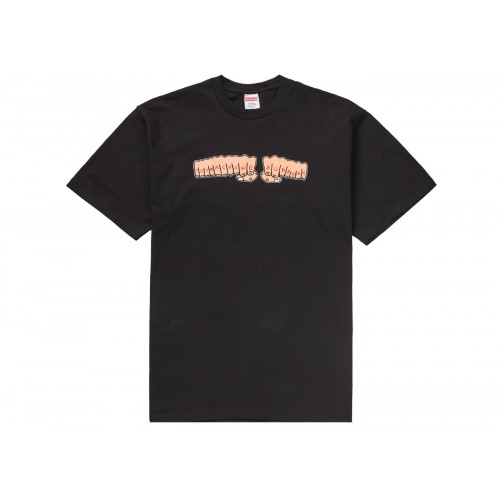 Оригинальный шмот Supreme Toy Machine Fist Tee Black