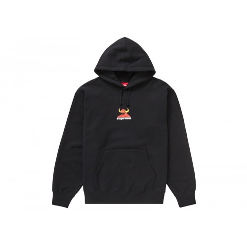 Оригинальный шмот Supreme Toy Machine Hooded Sweatshirt Black
