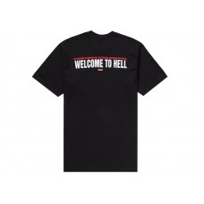 Supreme Toy Machine Welcome To Hell Tee Black