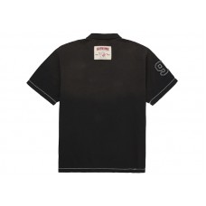 Supreme True Religion Applique Polo Black
