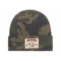 Supreme True Religion Beanie (FW25) Woodland Camo
