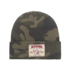Supreme True Religion Beanie (FW25) Woodland Camo