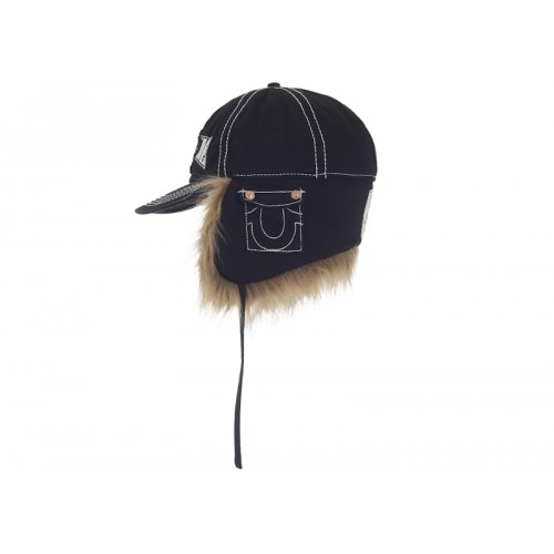 Supreme True Religion Earflap 5-Panel Black