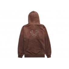 Supreme True Religion Zip Up Hooded Sweatshirt (FW22) Brown