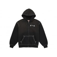 Supreme True Religion Zip Up Hooded Sweatshirt (FW25) Black