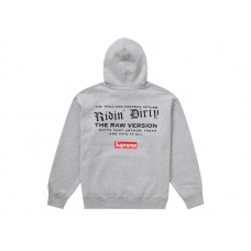 Supreme UGK Hooded Sweatshirt Heather Grey