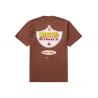 Supreme UGK Super Tight Tee Brown