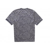 Supreme Umbro Jacquard Animal Print Soccer Jersey Navy
